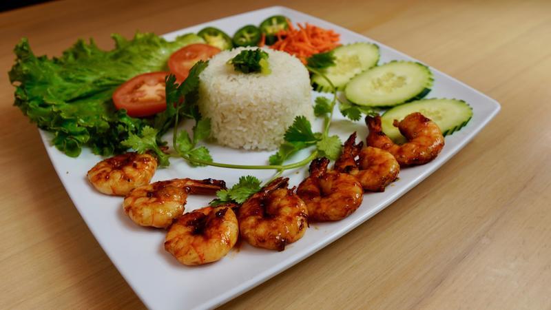 Chargrilled Shrimp Rice